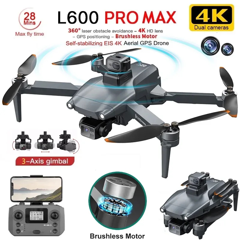 Drone Camera Lens - L600 PRO MAX GPS 드론 전문