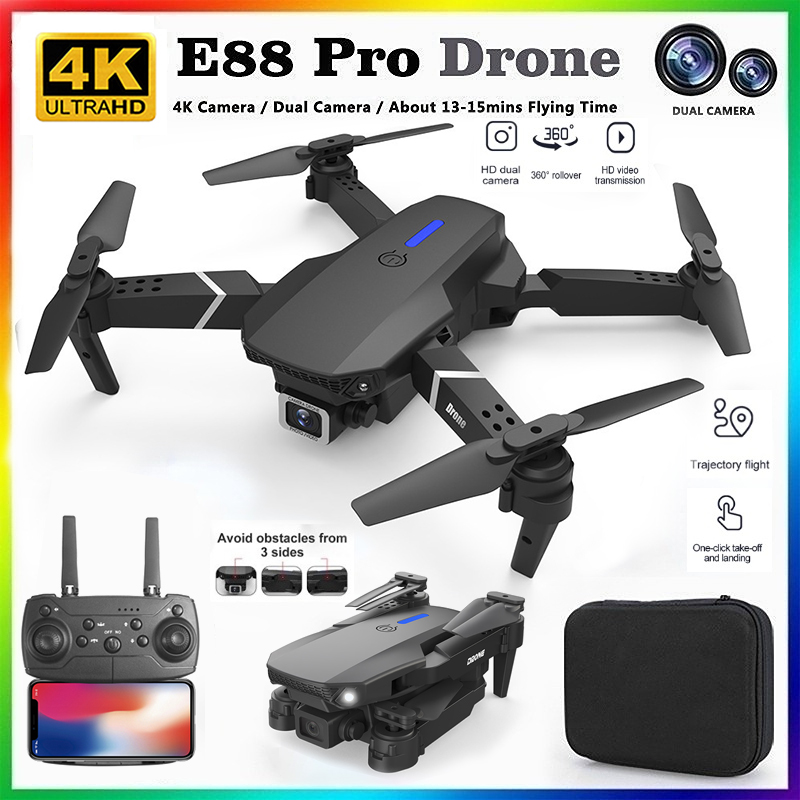 2026 신형 E88 프로페셔널 HD 4K RC 드론  - Drone Camera Lens 리뷰 및 가격