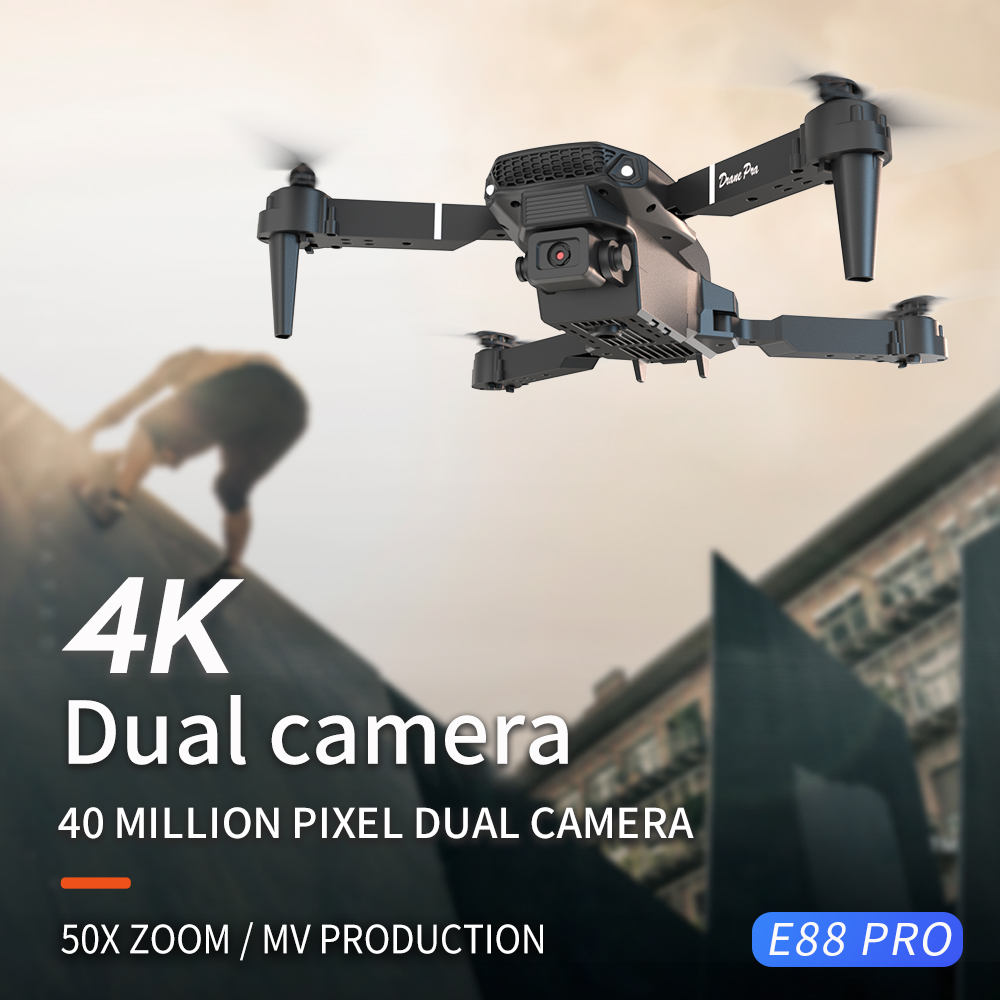 2026 신형 E88 프로페셔널 HD 4K RC 드론  - Drone Camera Lens 리뷰 및 가격